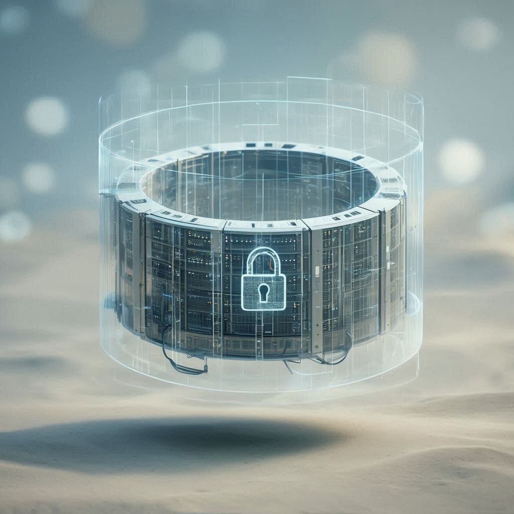 Sicheres Hosting Serverraum